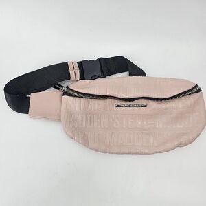 Steve madden crossbody fanny Pink faux leather bag